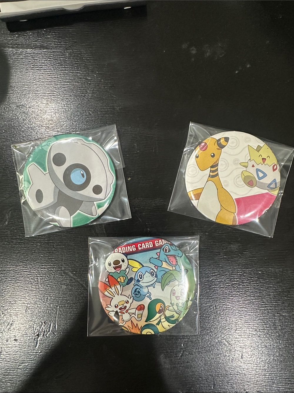 Pokemon Kids Character Button Set - Green, Yellow & Multicolor